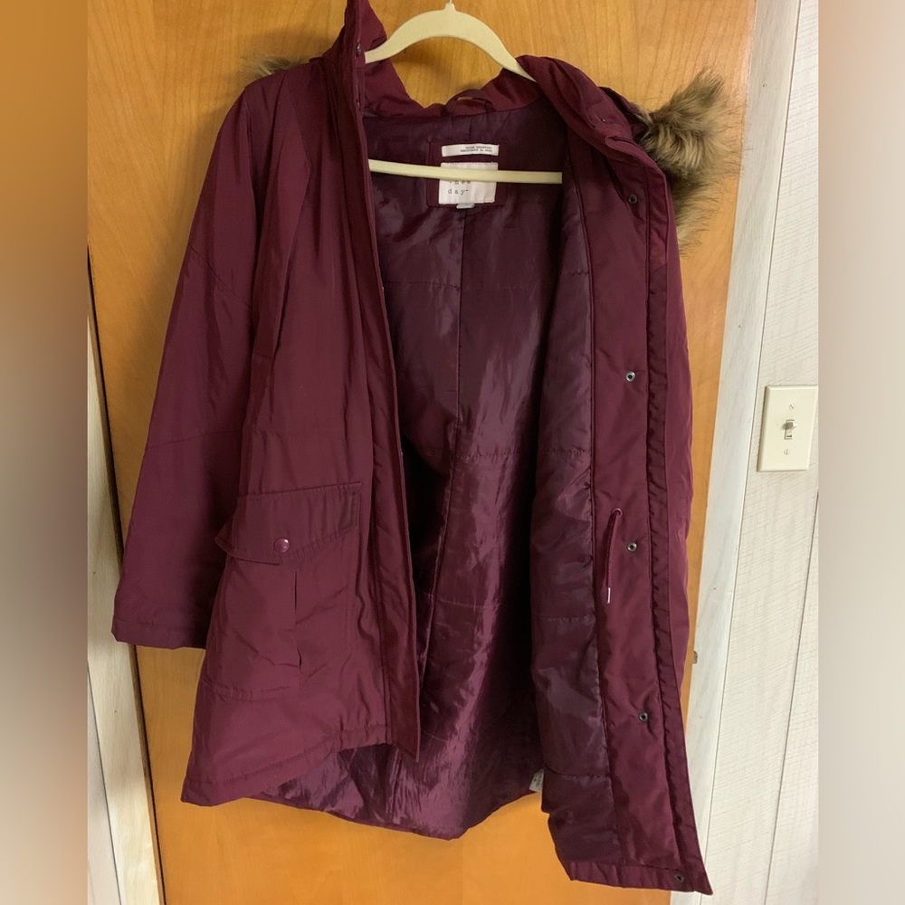 a new day long parka